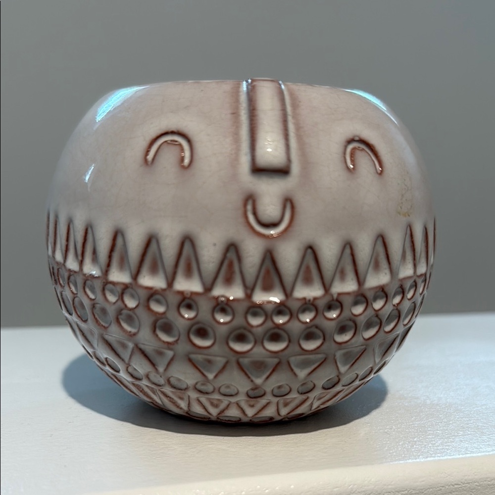 West Elm Atelier Stella Abstract Geometric Pottery vase